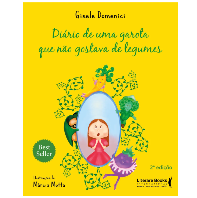 Diário de uma garota que não gostava de legumes - 2º edição-  capa comum